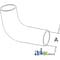 A & I Products Radiator Hose, Lower 6" x2" x2" A-C9NN8286A - alternate 2